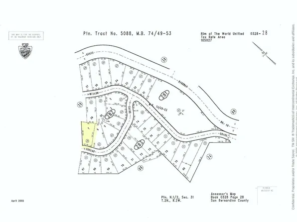 0 Poplar Dr Lot 7, Running Springs, CA 92382
