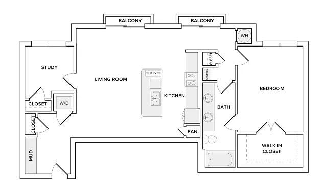 Floor plan A03D