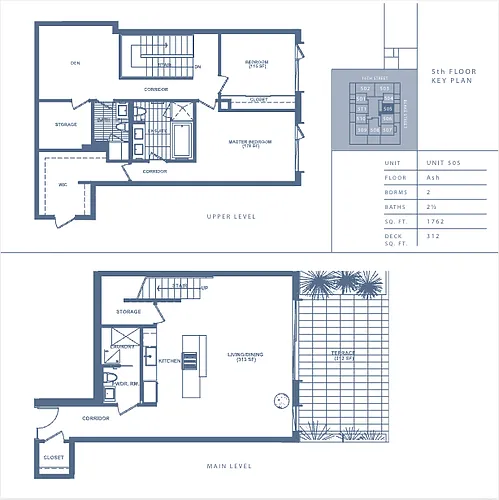 Floor plan 505