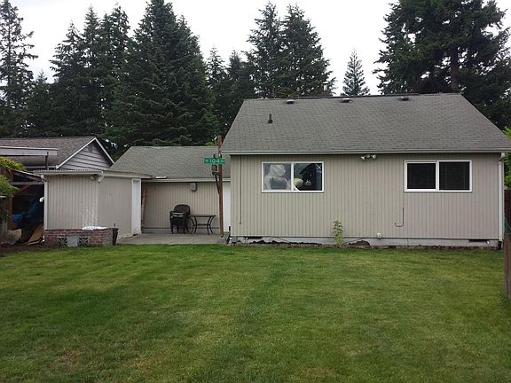 rear of house