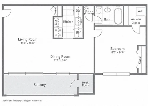 Floor plan Burke