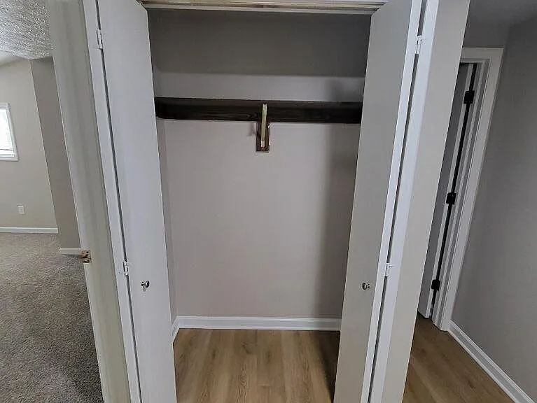 Hall closet for coats and boots