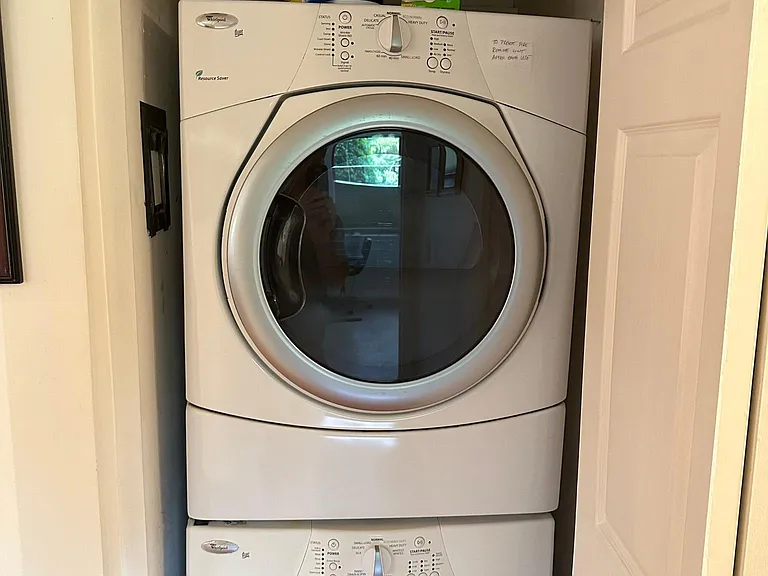 Large LG Washer and Dryer in the Unit