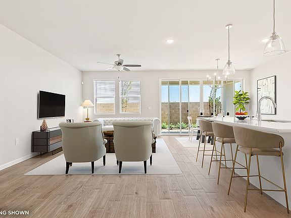 Great Room shown with virtual staging