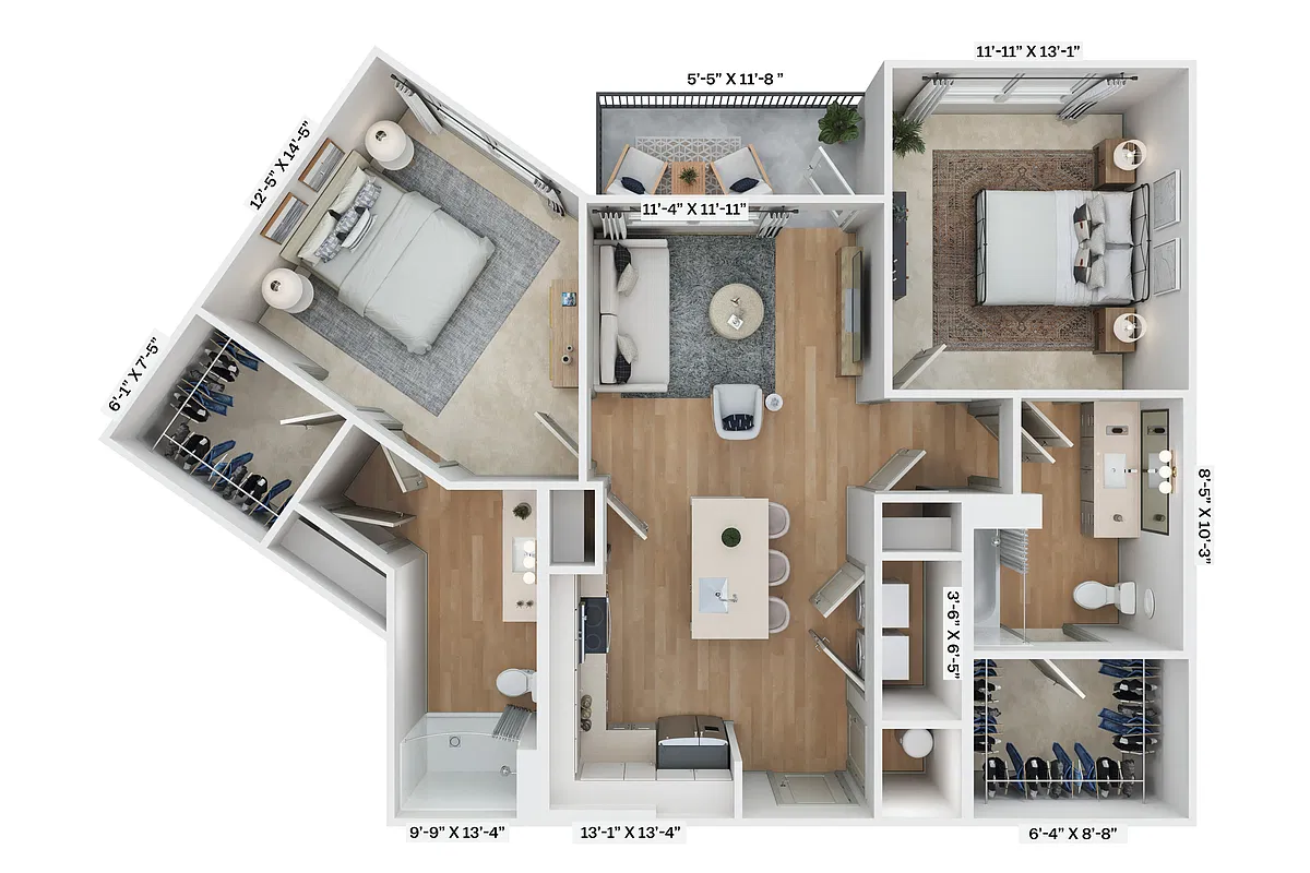 Floor plan B4