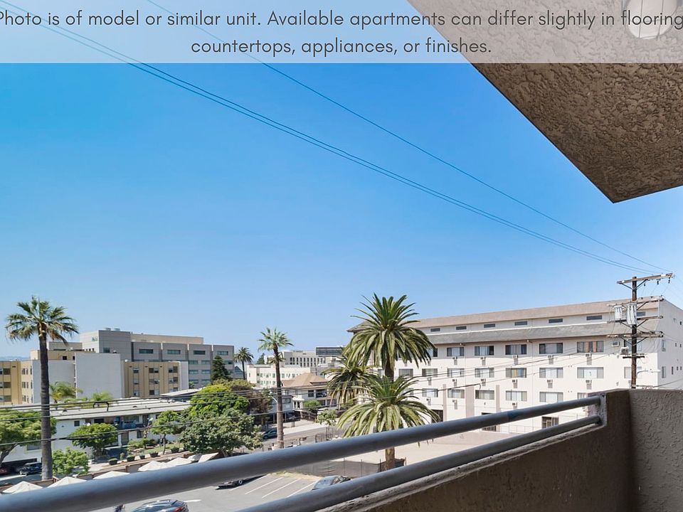 Enjoy fresh air and beautiful city views from your private balcony.