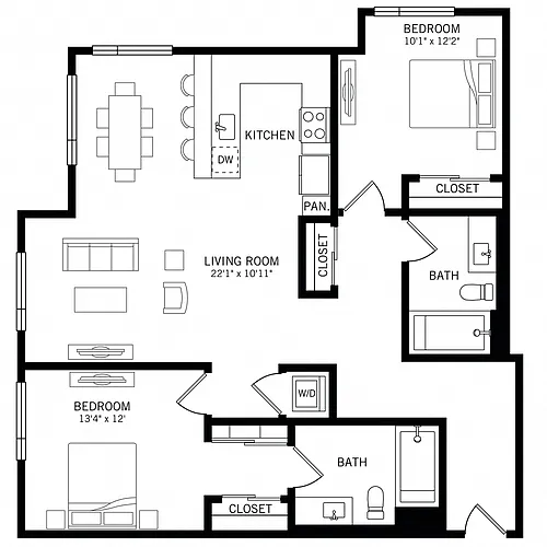 Floor plan B4