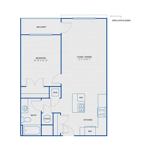 Floor plan Myrtle