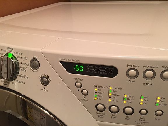 Large capacity upgraded front load wash maching