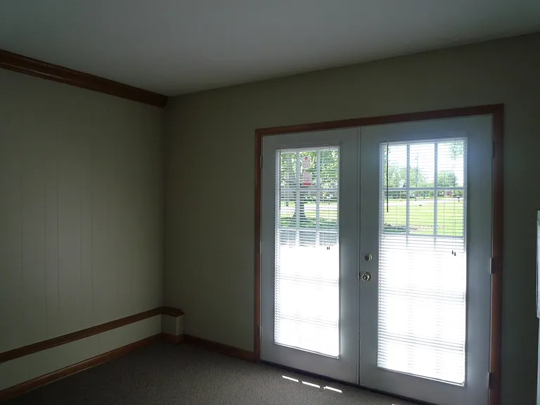 Bonus room with double door exit.
