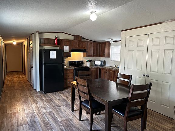 Kitchen and laundry areas.