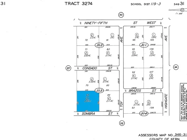 0 Gombra Lot 69, Rosamond, CA 93560
