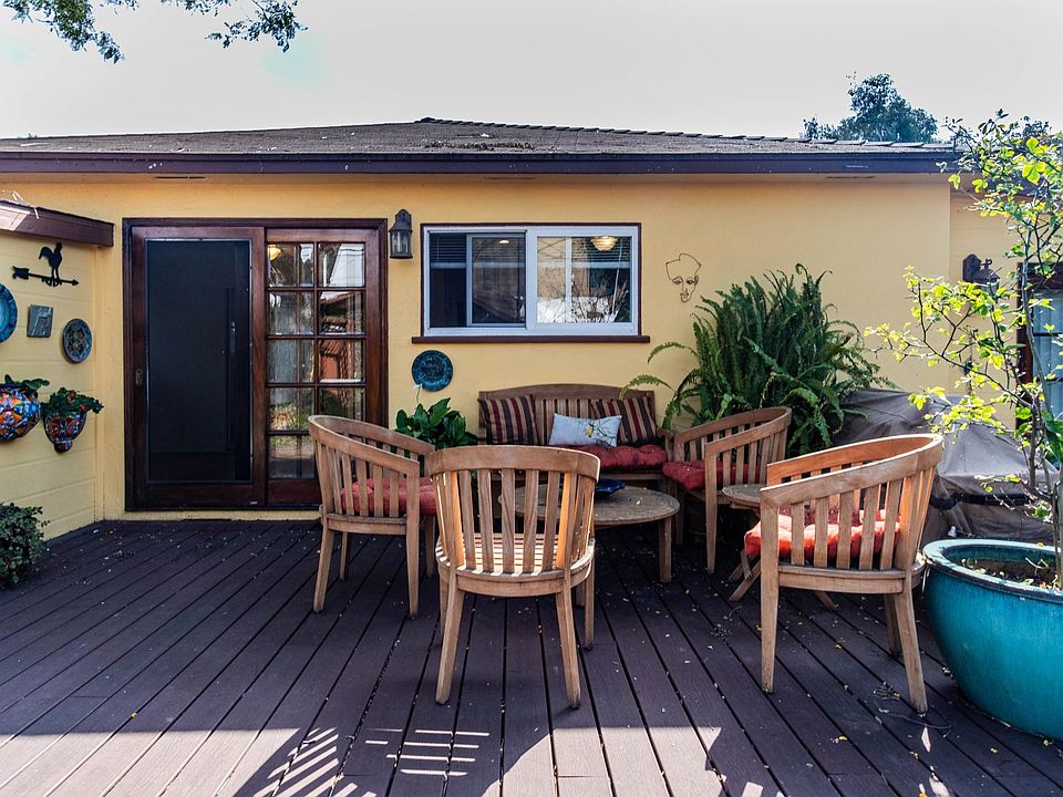 Backyard patio