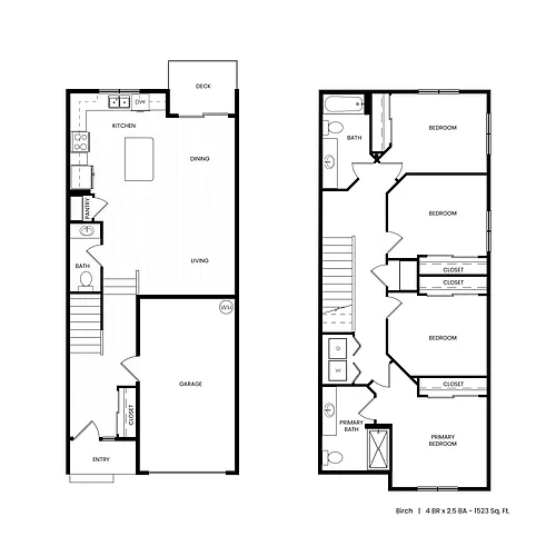 Floor plan Birch