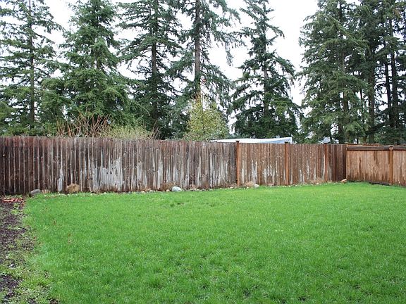 Private backyard!