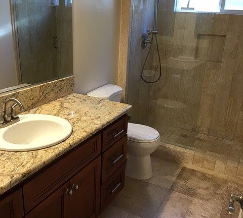 Recently upgraded bathroom