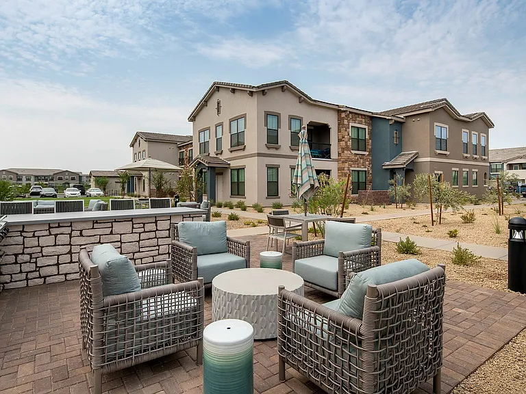 Outdoor Seating and BBQ