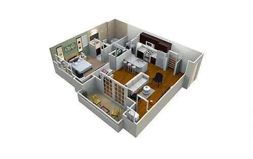 Floor plan M1-1 726