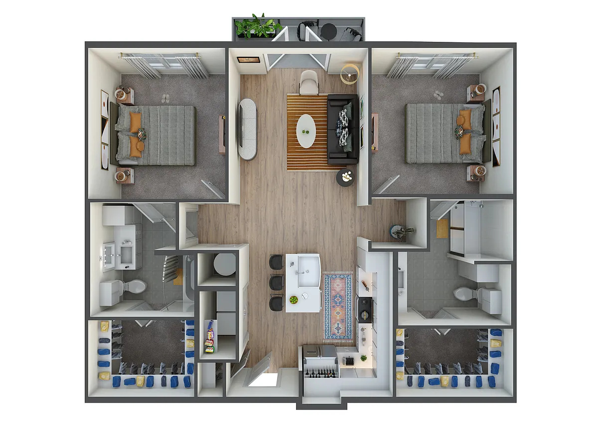 Floor plan B1