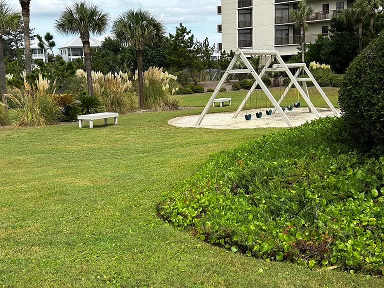 Swing Set at the Beach
