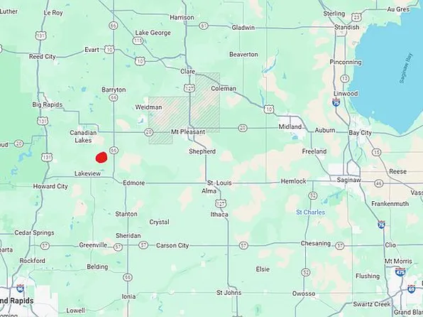 Monroe Rd, Lakeview, MI 48850