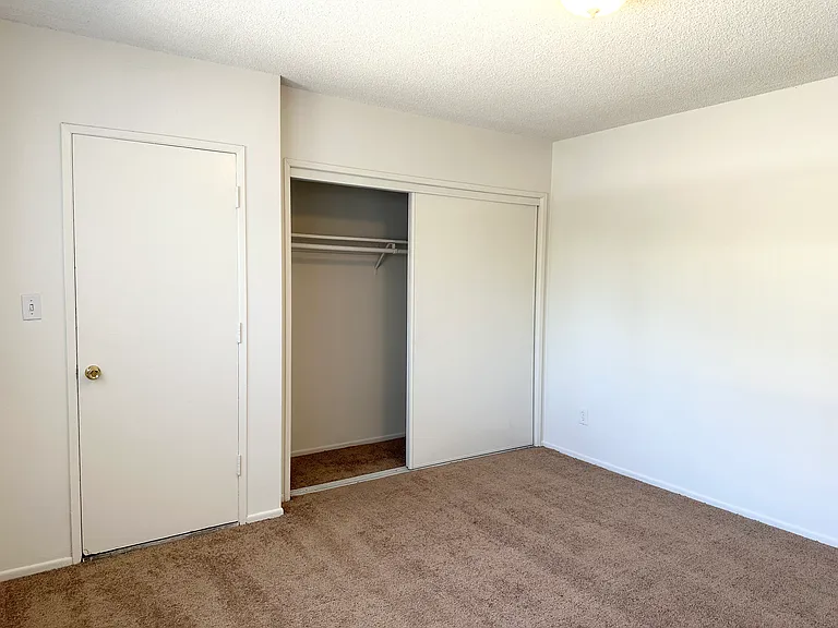 Bedroom with closet
