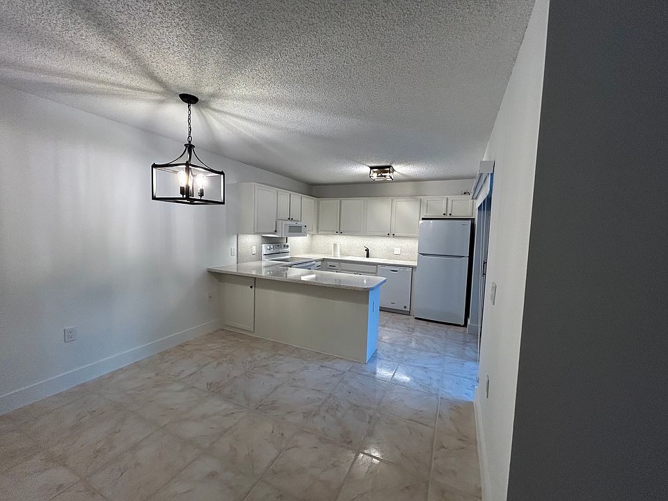 Dining room and kitchen