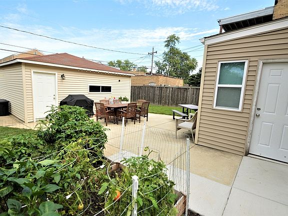 Patio and Garden Area