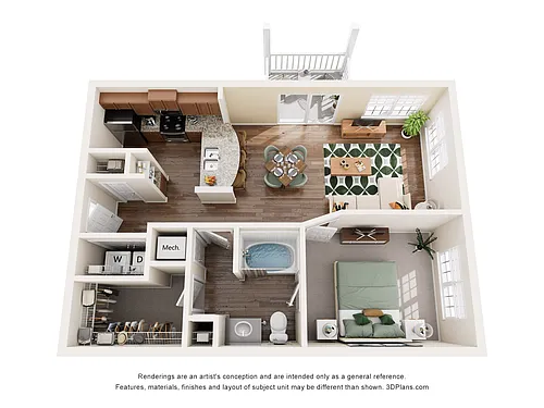 Floor plan A1
