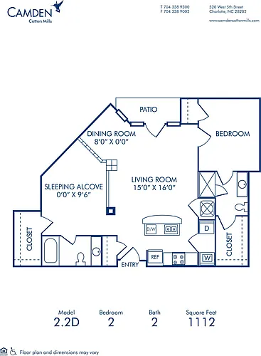 Floor plan 22D