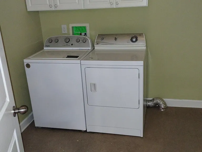 Washer and dryer included