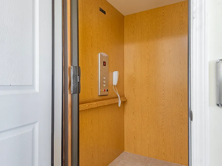 Townhome has an elevator, making move-in effortless