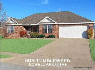 509 Tumbleweed St, Lowell, AR 72745