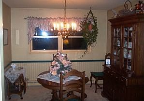 Formal dining room.