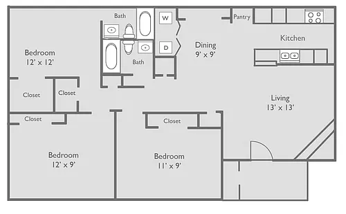 Floor plan C1