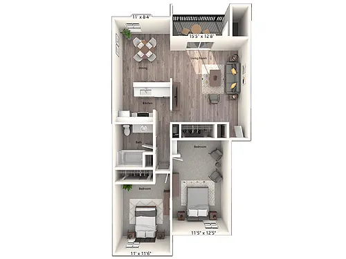 Floor plan The Cayman