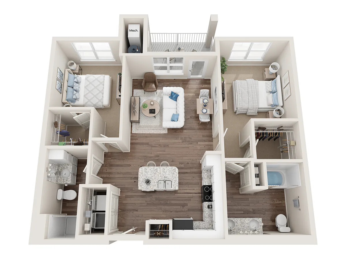 Floor plan Carter