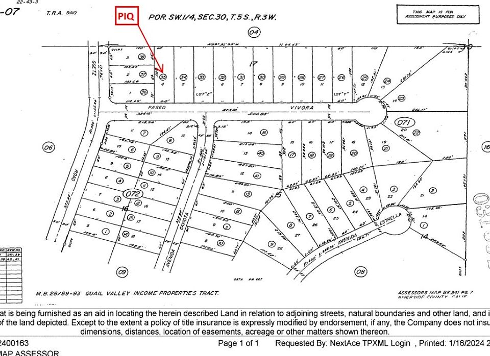 0 Paseo Vivora #4, Quail Valley, CA 92587 | MLS #HD24032694 | Zillow