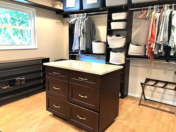 Master walk-in closet 