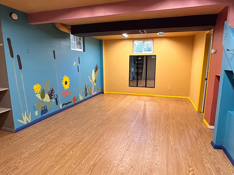 Basement living room