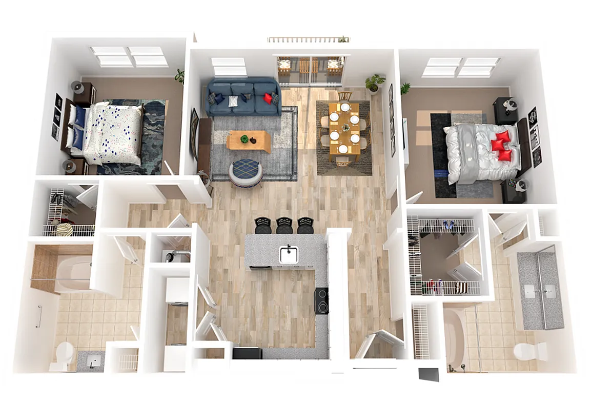 Floor plan B2