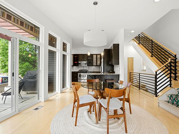 dinning room and kitchen