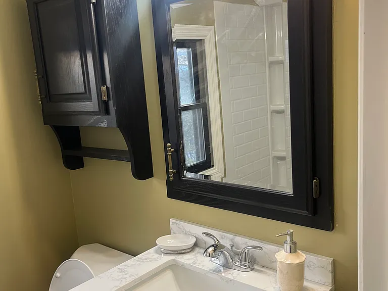 Newly renovated bathroom