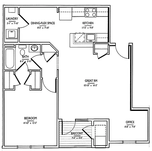 Floor plan Eadon I