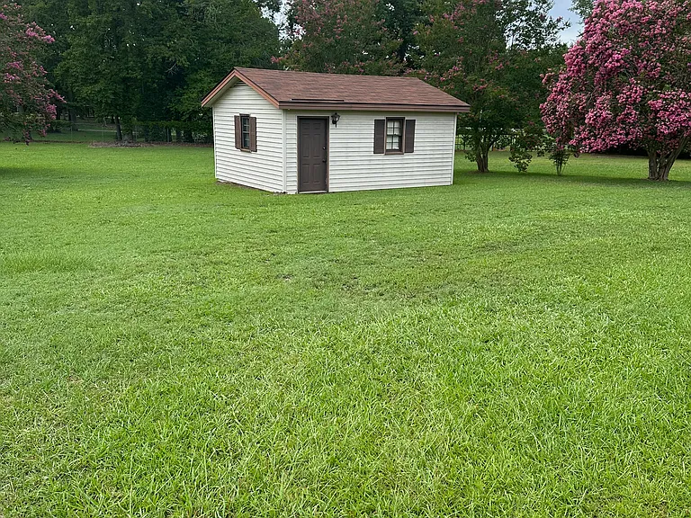 Large wired shed; big backyard!