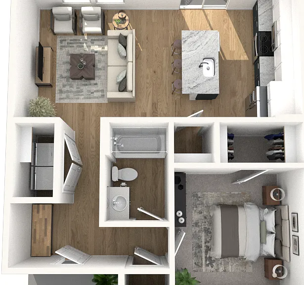 1A floor plan Abrazo Robinson Gateway