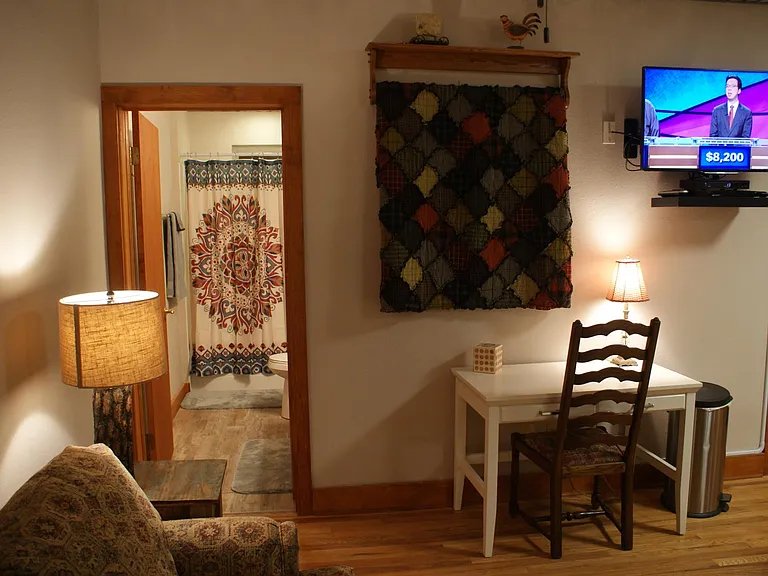 Desk area