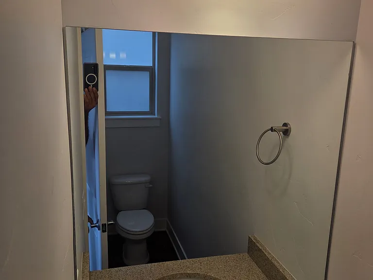 Downstairs half bath