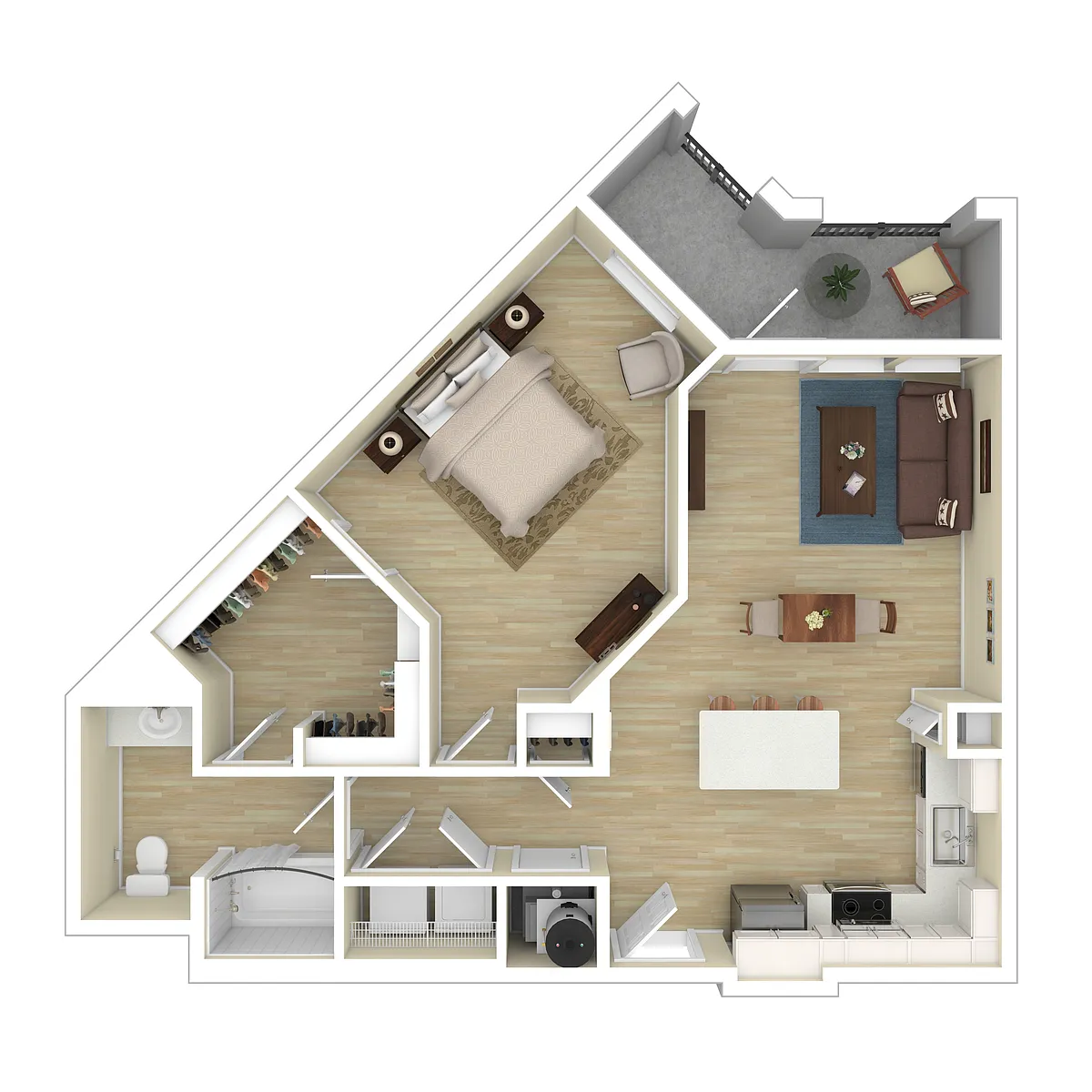 Floor plan Burro