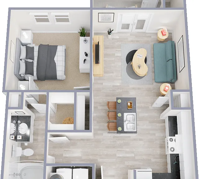 A1 Floorplan Diagram